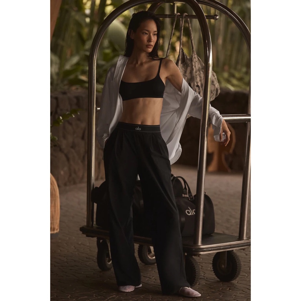 Alo Yoga Suit Up Trouser (Long) Black XS - Picture 10 of 10